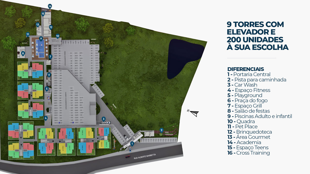 IMPLANTAÇÃO RESIDENCIAL HERONBLANC